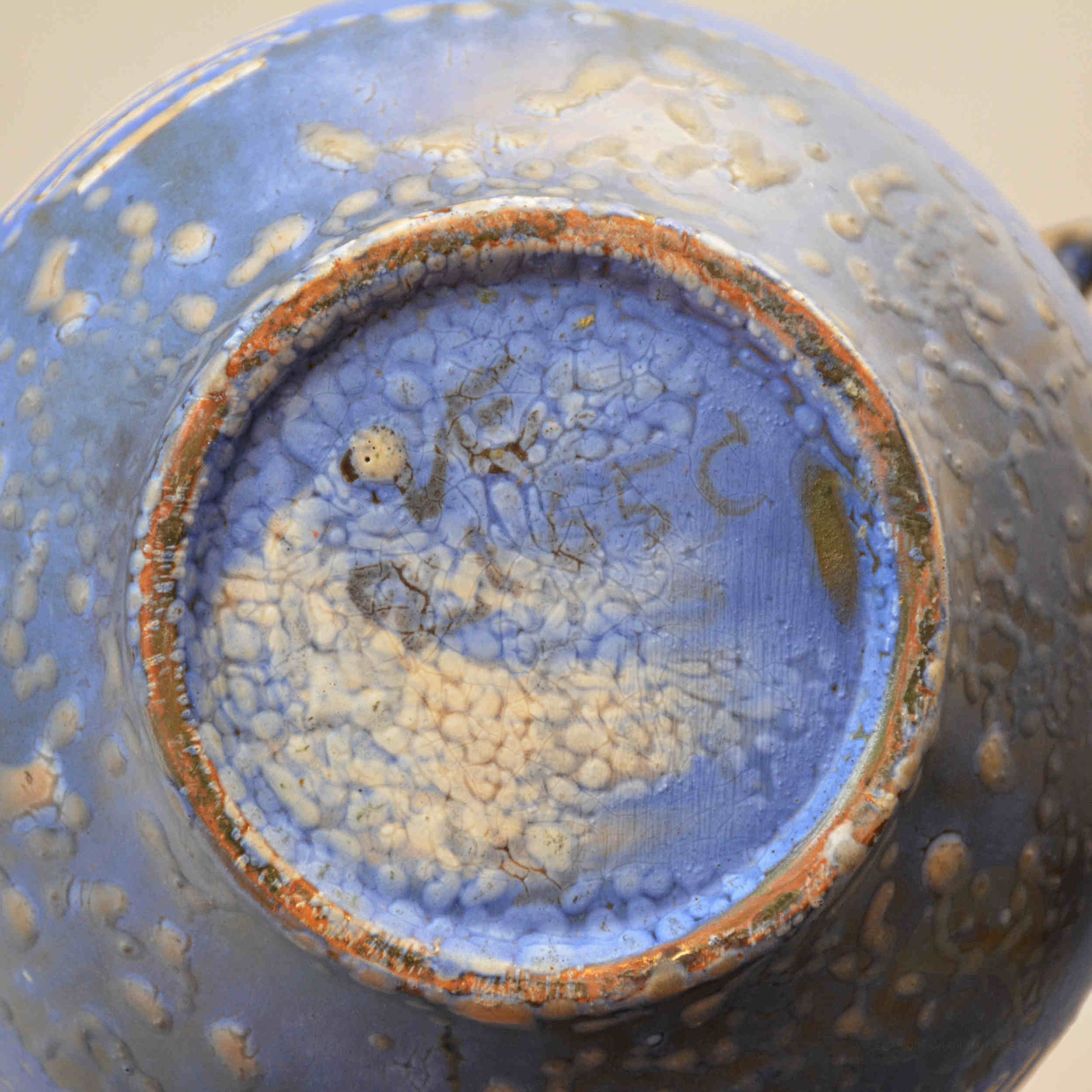 Large 1930s Earthenware Vase for Upsala Ekeby, Sweden